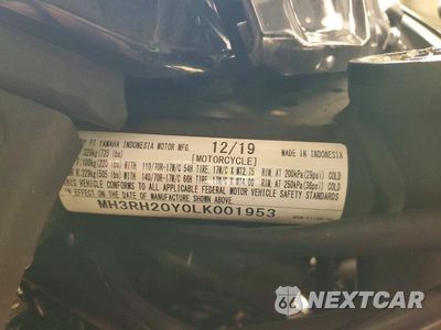 Zdjęcie 10 z 10 samochodu: 2020 YAMAHA MT-03 VIN:MH3RH20Y0LK001953 - miniatura