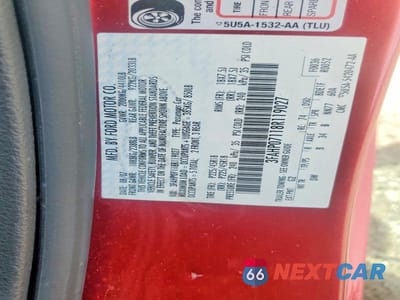 Zdjęcie 12 z 12 samochodu: 2008 FORD FUSION SE VIN:3FAHP07118R119027 - miniatura