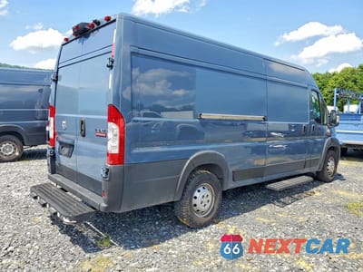 Trzecie zdjęcie samochodu z tyłu: 2021 RAM PROMASTER 3500 DELIVERY VAN VIN:3C6MRVJG5ME544496 - miniatura