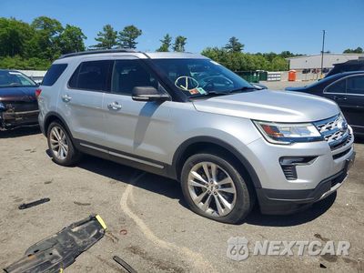 Czwarte zdjęcie samochodu z boku: 2019 FORD EXPLORER XLT VIN:1FM5K8D85KGA81128 - miniatura