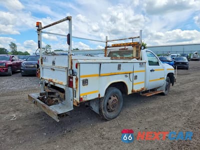 Trzecie zdjęcie samochodu z tyłu: 2007 CHEVROLET SILVERADO C3500 VIN:1GBHC34K97E570118 - miniatura