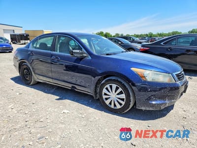 Czwarte zdjęcie samochodu z boku: 2010 HONDA ACCORD LX VIN:1HGCP2F3XAA194930 - miniatura