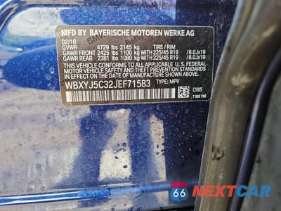 Zdjęcie 13 z 13 samochodu: 2018 BMW X2 XDRIVE28I VIN:WBXYJ5C32JEF71583 - miniatura