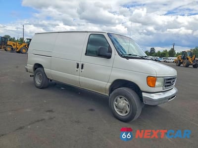 Czwarte zdjęcie samochodu z boku: 2006 FORD E350 DELIVERY VAN VIN:1FTSE34L76DA30758 - miniatura
