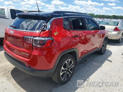 Trzecie zdjęcie samochodu z tyłu: 2024 JEEP COMPASS LIMITED VIN:3C4NJDCN2RT597461 - miniatura