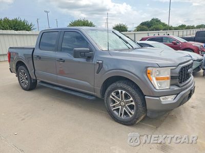 Czwarte zdjęcie samochodu z boku: 2022 FORD F150 SUPERCREW VIN:1FTEW1CP5NKE63718 - miniatura