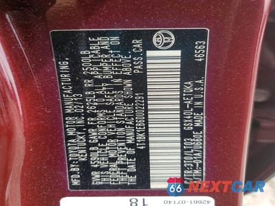 Zdjęcie 12 z 12 samochodu: 2013 TOYOTA AVALON XLE TOURING VIN:4T1BK1EB6DU022291 - miniatura