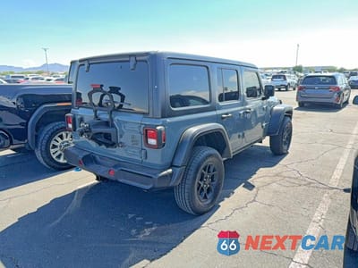 Czwarte zdjęcie samochodu z boku: 2024 JEEP WRANGLER 4XE VIN:1C4RJXN62RW209888 - miniatura