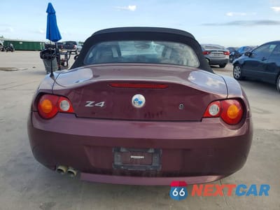 Zdjęcie 6 z 12 samochodu: 2003 BMW Z4 2.5 VIN:4USBT334X3LS45711 - miniatura