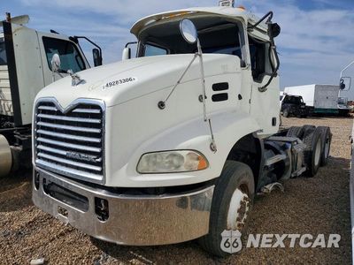 Drugie zdjęcie samochodu z przodu: 2012 MACK CXU613 TRUCK CAB AND CHASSIS VIN:1M1AW07Y2CM022674 - miniatura