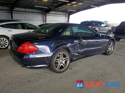 Trzecie zdjęcie samochodu z tyłu: 2006 MERCEDES-BENZ SL 500 VIN:WDBSK75F46F109820 - miniatura