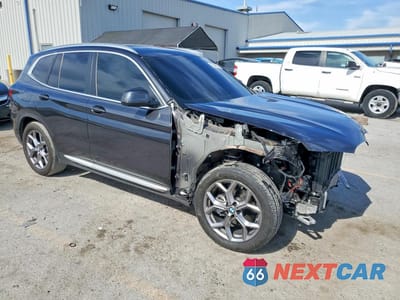 Czwarte zdjęcie samochodu z boku: 2023 BMW X3 SDRIVE30I VIN:5UX43DP09P9S11451 - miniatura