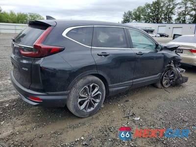 Trzecie zdjęcie samochodu z tyłu: 2020 HONDA CR-V EX VIN:5J6RW2H57LA007375 - miniatura