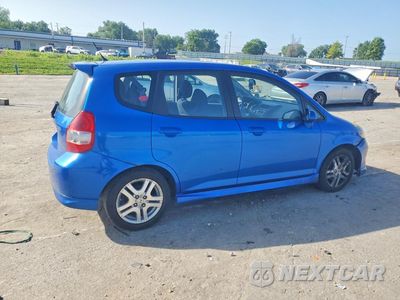 Trzecie zdjęcie samochodu z tyłu: 2008 HONDA FIT SPORT VIN:JHMGD38658S062649 - miniatura