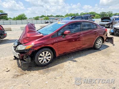 2012 HONDA CIVIC LX 19XFB2F50CE103840 - główne zdjęcie licytacji z USA - miniatura