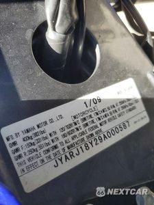 Zdjęcie 9 z 9 samochodu: 2009 YAMAHA FZ6 R VIN:JYARJ18Y29A000587 - miniatura