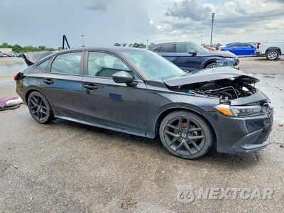 Czwarte zdjęcie samochodu z boku: 2023 HONDA CIVIC SPORT VIN:2HGFE2F5XPH509742 - miniatura