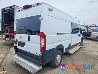 Trzecie zdjęcie samochodu z tyłu: 2023 RAM PROMASTER 2500 2500 HIGH VIN:3C6LRVDG8PE572269 - miniatura