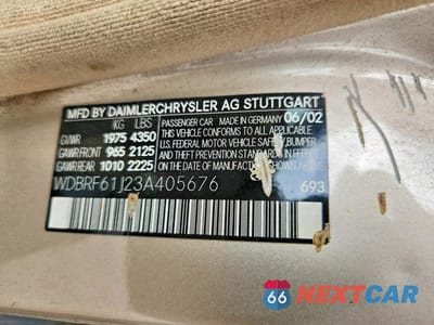 Zdjęcie 13 z 13 samochodu: 2003 MERCEDES-BENZ C 240 VIN:WDBRF61J23A405676 - miniatura