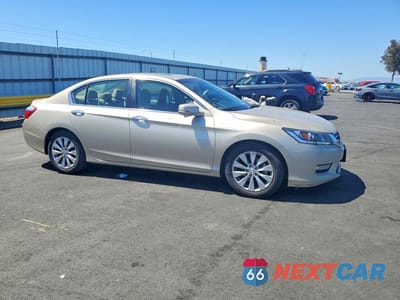Czwarte zdjęcie samochodu z boku: 2013 HONDA ACCORD EXL VIN:1HGCR2F82DA176660 - miniatura
