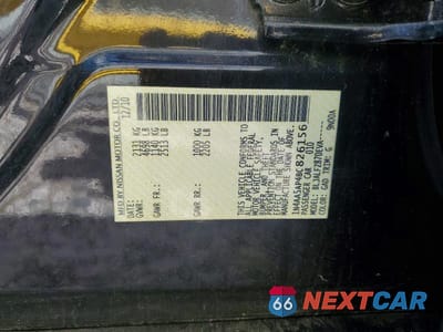 Zdjęcie 12 z 12 samochodu: 2011 NISSAN MAXIMA 3.5 S VIN:1N4AA5AP4BC826156 - miniatura