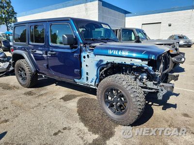 Czwarte zdjęcie samochodu z boku: 2025 JEEP WRANGLER SPORT 4XE VIN:1C4RJXN68SW534096 - miniatura
