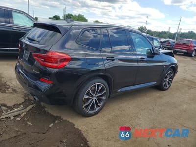 Trzecie zdjęcie samochodu z tyłu: 2019 BMW X3 XDRIVE30I VIN:5UXTR9C55KLD93172 - miniatura