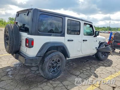 Trzecie zdjęcie samochodu z tyłu: 2025 JEEP WRANGLER SPORT VIN:1C4PJXDN1SW558417 - miniatura