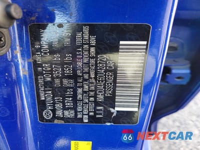 Zdjęcie 12 z 12 samochodu: 2013 HYUNDAI ACCENT GLS VIN:KMHCU4AE6DU428720 - miniatura