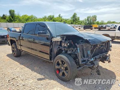 Czwarte zdjęcie samochodu z boku: 2018 CHEVROLET SILVERADO K1500 LTZ VIN:3GCUKSECXJG547221 - miniatura