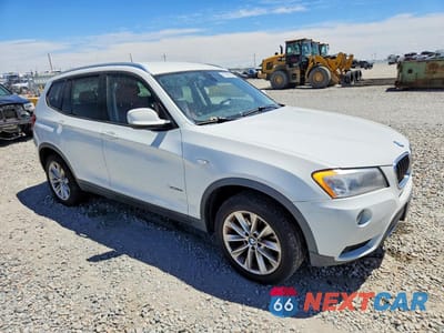 Czwarte zdjęcie samochodu z boku: 2013 BMW X3 XDRIVE28I VIN:5UXWX9C56DLK59984 - miniatura