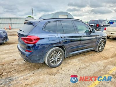 Trzecie zdjęcie samochodu z tyłu: 2020 BMW X3 XDRIVE30I VIN:5UXTY5C05L9C23764 - miniatura