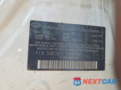 Zdjęcie 13 z 13 samochodu: 2017 HYUNDAI ELANTRA SE VIN:5NPD84LF3HH161863 - miniatura