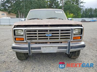 Piąte zdjęcie samochodu w środku: 1986 FORD F250 VIN:1FTHX25L7GKA72082 - miniatura