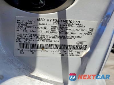 Zdjęcie 12 z 12 samochodu: 2011 FORD F350 SUPER DUTY VIN:1FT8X3BT4BEA51983 - miniatura