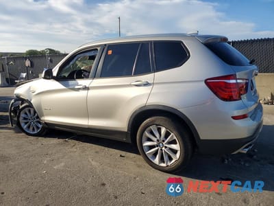 Drugie zdjęcie samochodu z przodu: 2016 BMW X3 SDRIVE28I VIN:5UXWZ7C59G0R32349 - miniatura
