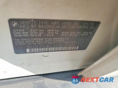 Zdjęcie 13 z 13 samochodu: 2011 BMW X5 XDRIVE50I VIN:5UXZV8C50BL419304 - miniatura