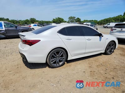 Trzecie zdjęcie samochodu z tyłu: 2019 ACURA TLX TECHNOLOGY VIN:19UUB2F66KA005995 - miniatura