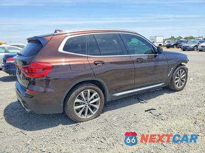 Trzecie zdjęcie samochodu z tyłu: 2019 BMW X3 XDRIVE30I VIN:5UXTR9C54KLD97987 - miniatura