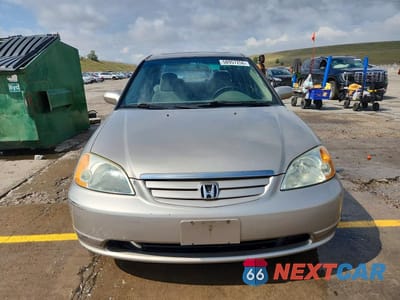 Piąte zdjęcie samochodu w środku: 2001 HONDA CIVIC EX VIN:1HGES26701L051998 - miniatura