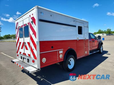 Trzecie zdjęcie samochodu z tyłu: 2020 FORD F550 SUPER DUTY VIN:1FD0X5HT1LED25010 - miniatura