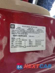Zdjęcie 12 z 12 samochodu: 2007 GMC YUKON VIN:1GKFC13067R124478 - miniatura