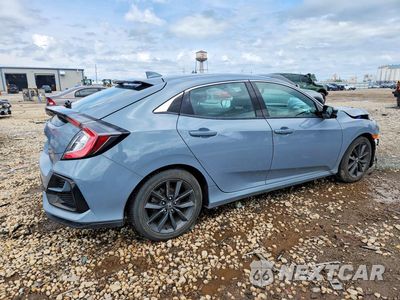 Trzecie zdjęcie samochodu z tyłu: 2021 HONDA CIVIC EX VIN:SHHFK7H67MU221400 - miniatura