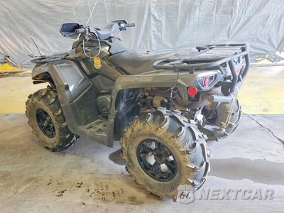 Trzecie zdjęcie samochodu z tyłu: 2021 CAN-AM OUTLANDER VIN:3JBLKAT49MJ001750 - miniatura