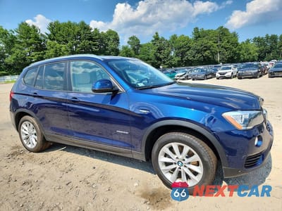 Czwarte zdjęcie samochodu z boku: 2015 BMW X3 XDRIVE28I VIN:5UXWX9C56F0D58277 - miniatura