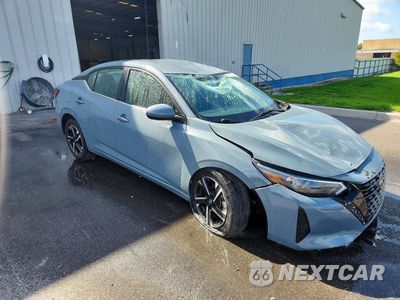Czwarte zdjęcie samochodu z boku: 2025 NISSAN SENTRA SV VIN:3N1AB8CV5SY285004 - miniatura