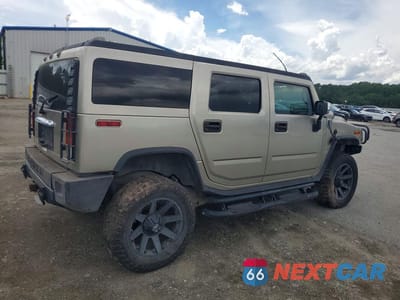 Trzecie zdjęcie samochodu z tyłu: 2003 HUMMER H2 VIN:5GRGN23UX3H145531 - miniatura