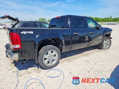 Trzecie zdjęcie samochodu z tyłu: 2013 GMC SIERRA K1500 SLE VIN:3GTP2VE76DG363948 - miniatura