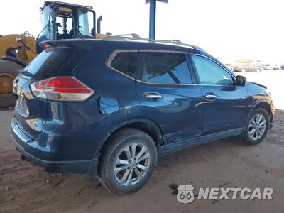 Trzecie zdjęcie samochodu z tyłu: 2016 NISSAN ROGUE SV VIN:KNMAT2MT6GP626696 - miniatura
