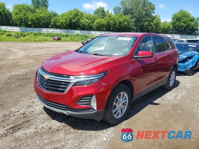 2022 CHEVROLET EQUINOX LT 3GNAXUEV9NL178728 - główne zdjęcie licytacji z USA - miniatura